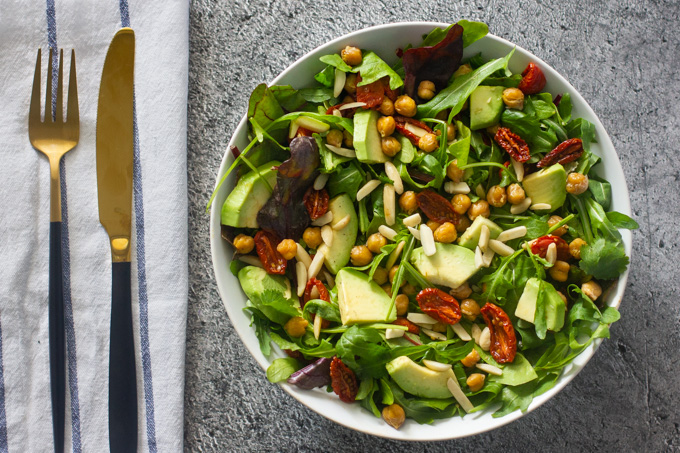 Winter Green Salad