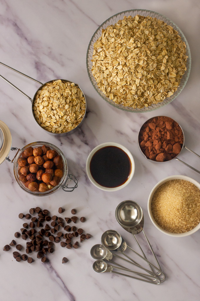 Cocoa and Hazelnuts Granola