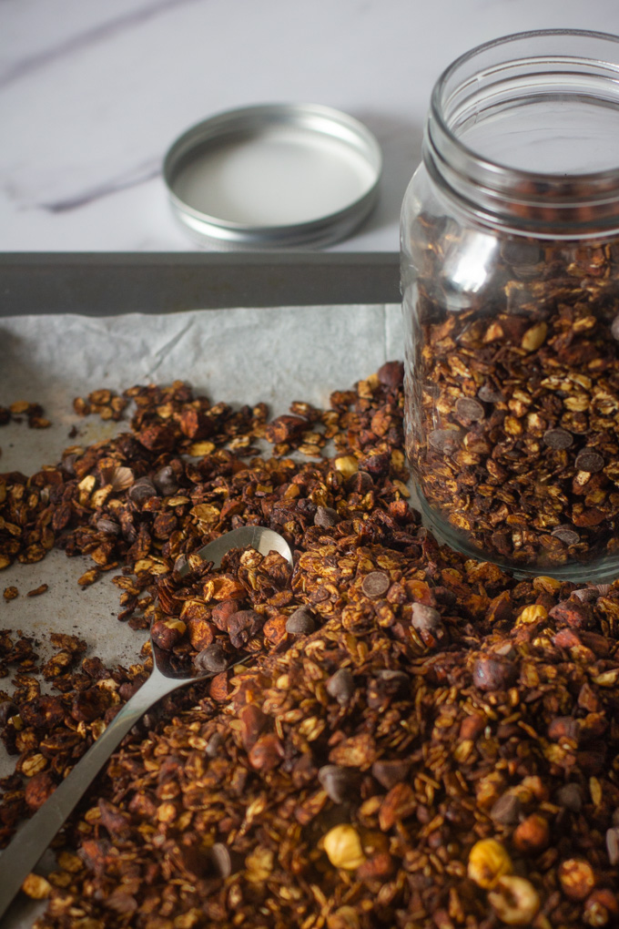 Cocoa and Hazelnuts Granola