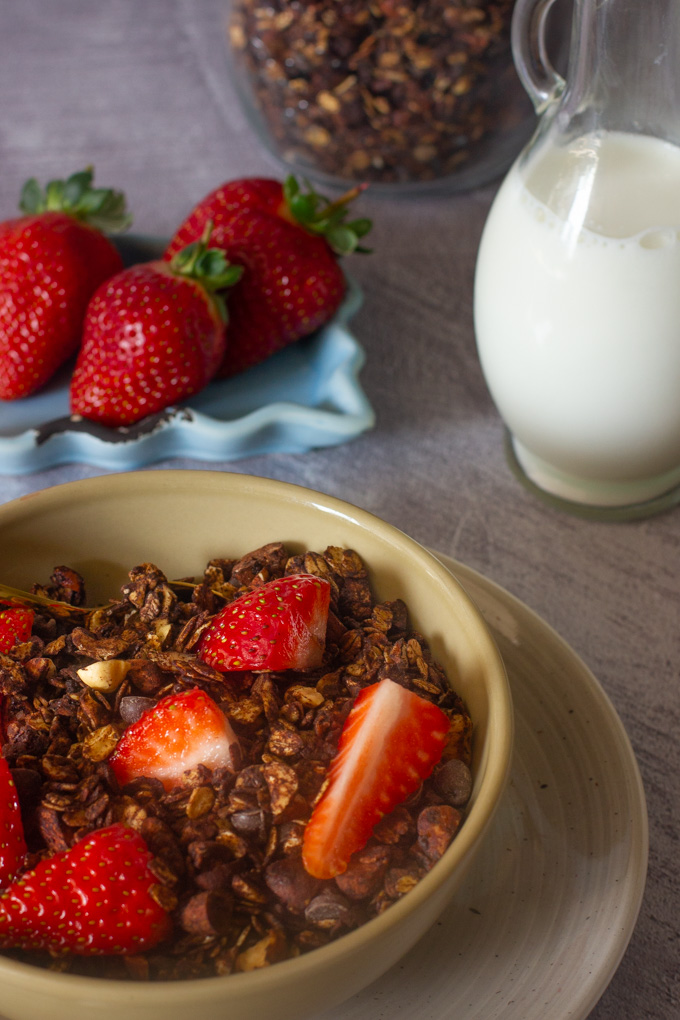 Cocoa and Hazelnuts Granola