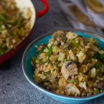 Cauliflower Rice with Mushrooms