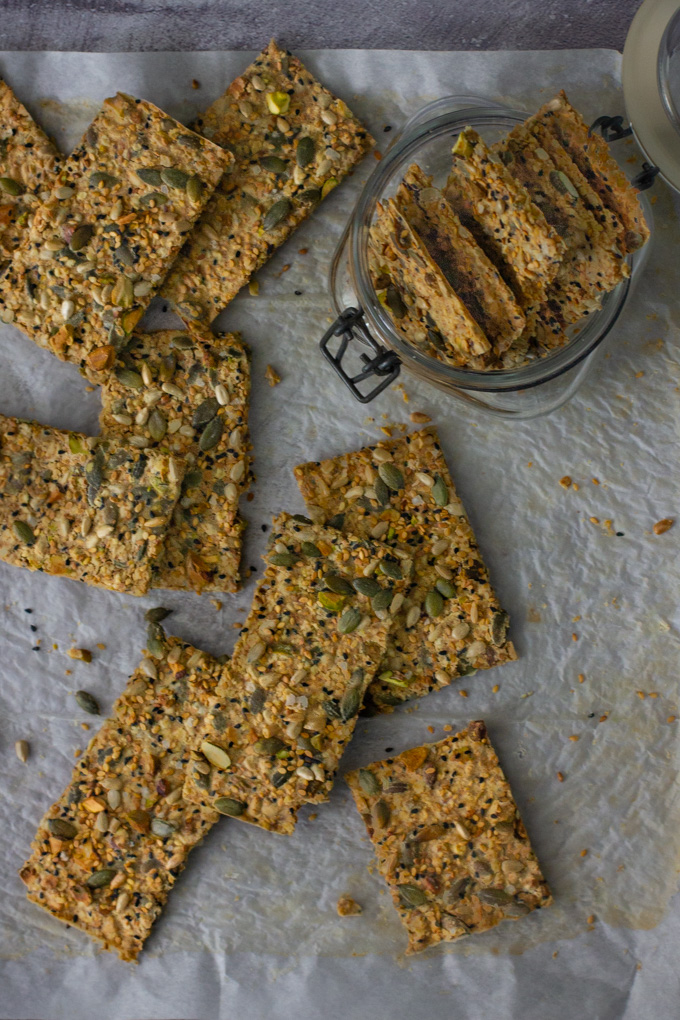 Vegan Spelt Crackers