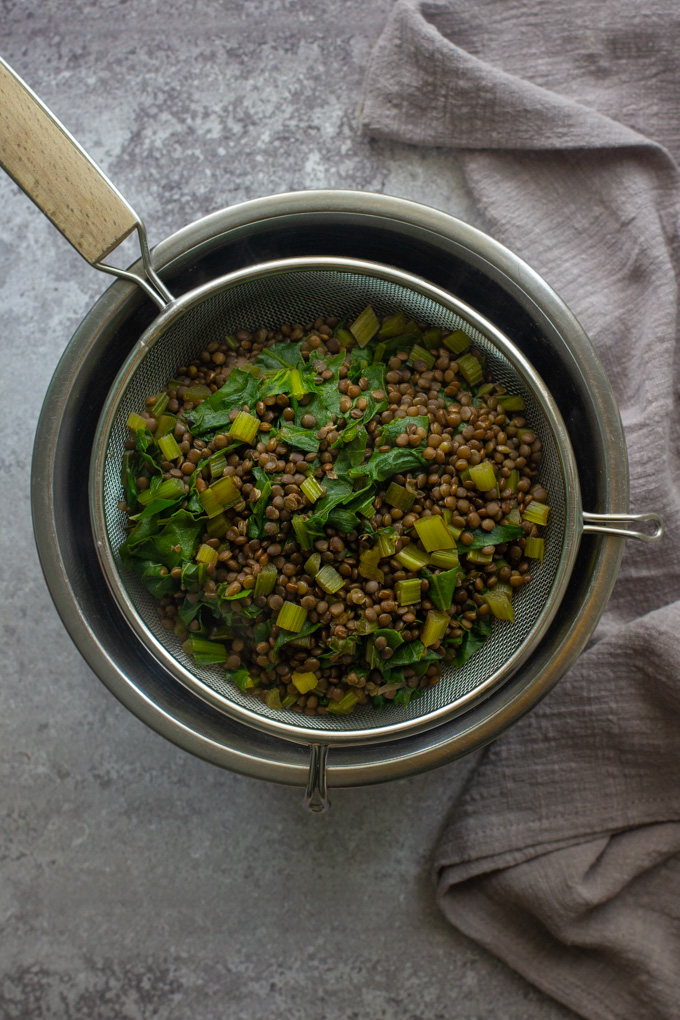 Lentils and Roasted Beets Salas