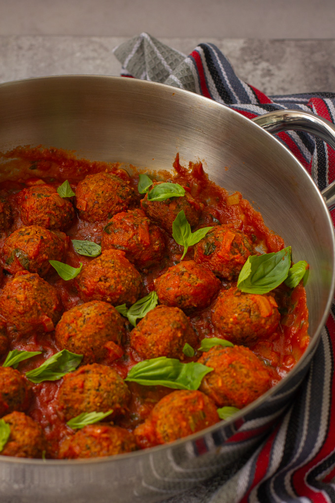 Vegan Adzuki Bean Meatballs