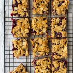 Vegan Cherry Crumb Bars